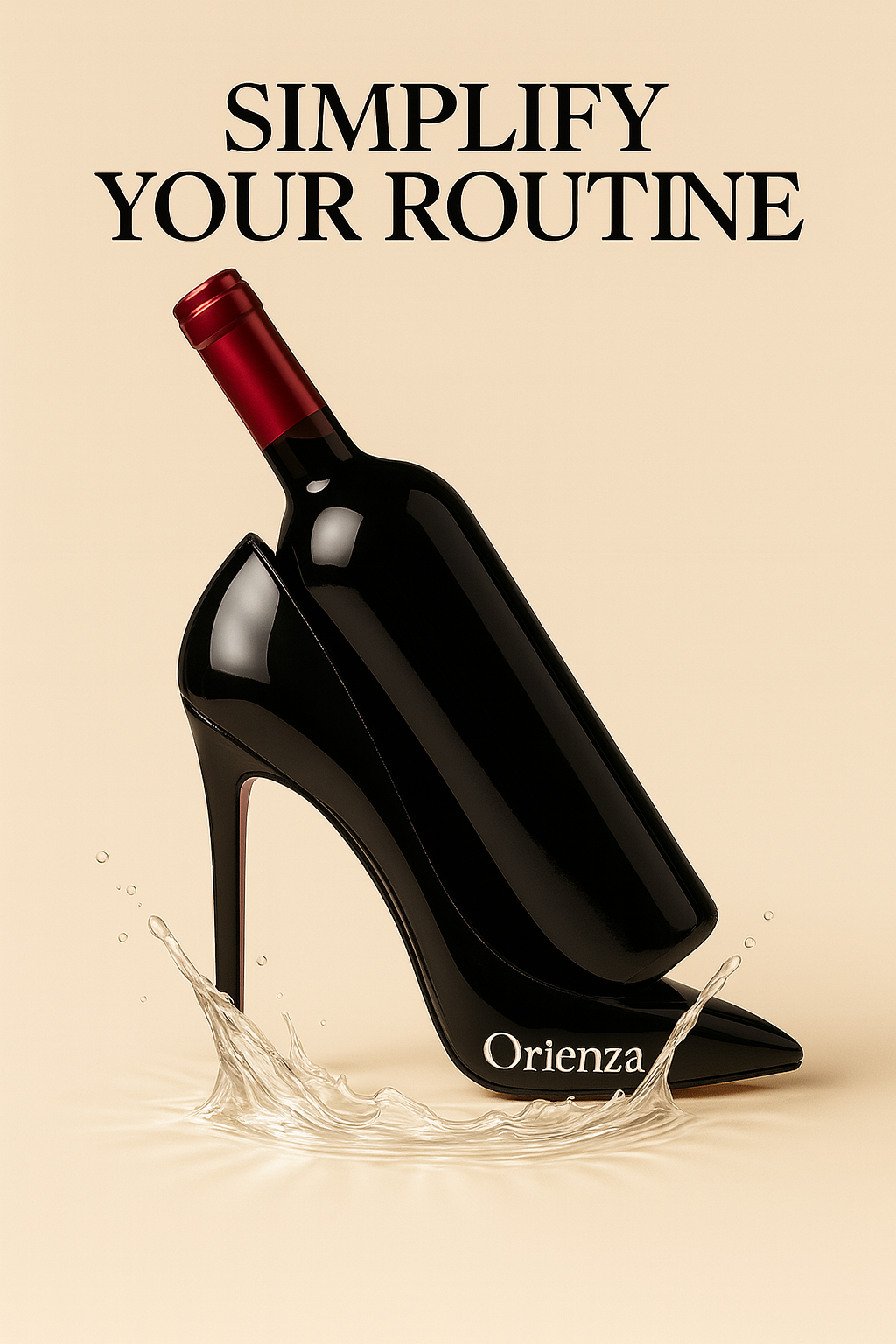 High Heel Shoe Wine Bottle Holder