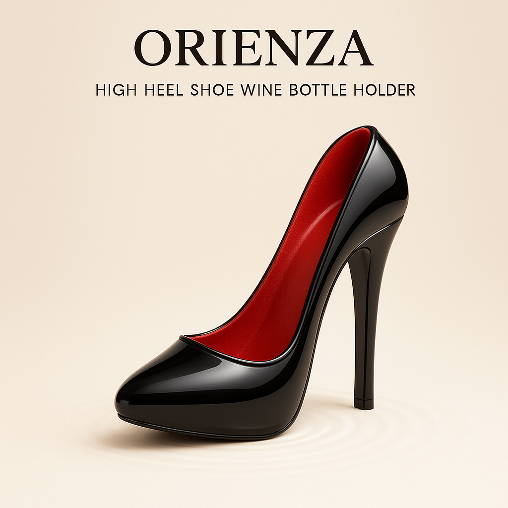 High Heel Shoe Wine Bottle Holder